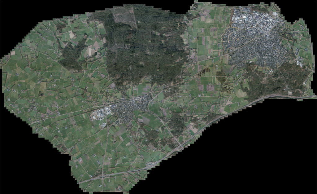 Luchtfoto (true ortho) jaar 2 na bewerking